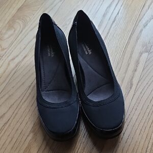 Clarks Women's Elegant Black Heels